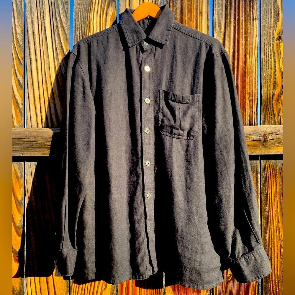 DASH HEMP - 100% Organic Hemp - Sashmill Southwestern Casual Button-down Shirt